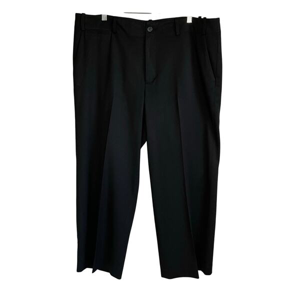 Lauren Ralph Lauren Pants - Lauren Ralph Lauren Sanderson Wide Leg Dress Pants Cropped Sz 16 Black Classic
